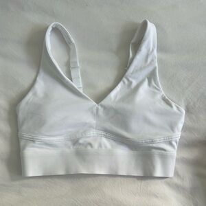 Fabletics All Day Everyday Low Impact White Bra Size Small